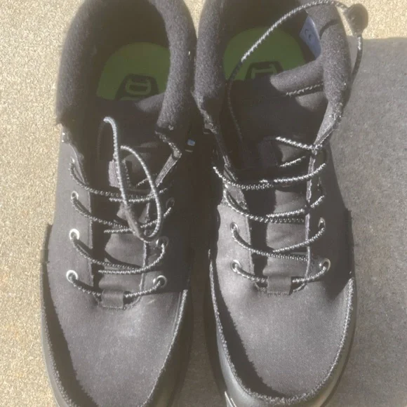 Hey Dude Black Bradley Classic Tumbled Men's Boots - Picture 4 of 7